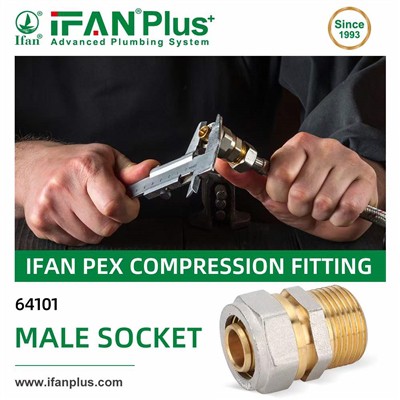 IFANPlus PEX Compression Fitting