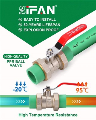 IFAN PPR Ball Valve