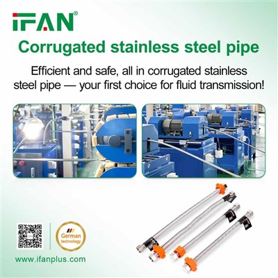 Corrugated Stainless Steel Pipe