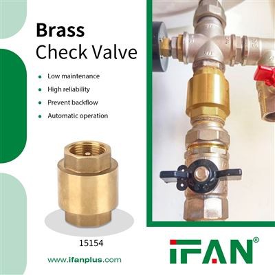 IFAN Brass Check Valve