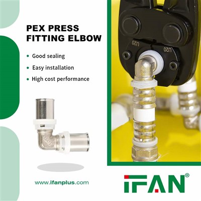 PEX PRESS FITTING ELBOW