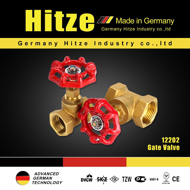 Hitze Brass Gate Valve