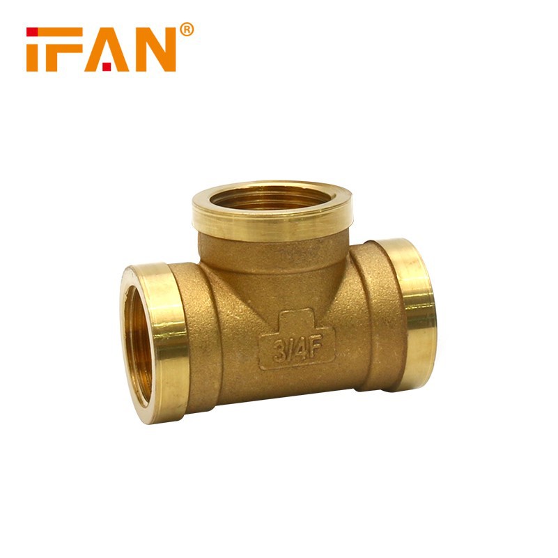 Brass pipe fitting 33