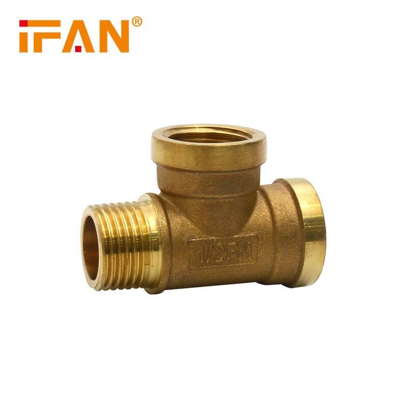 Brass pipe fitting 56