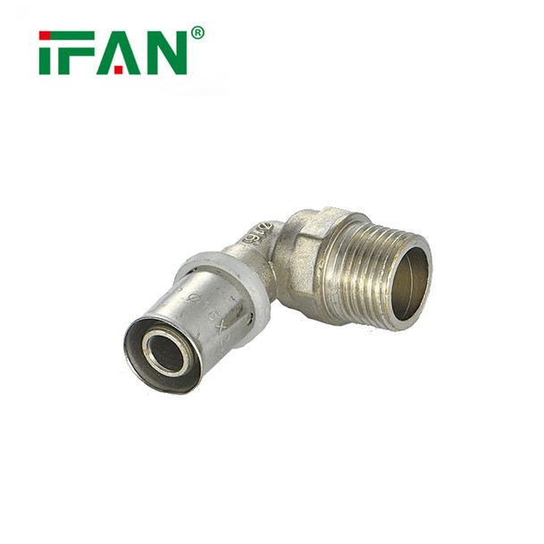 Male Thread Elbow PEX Press Fitting