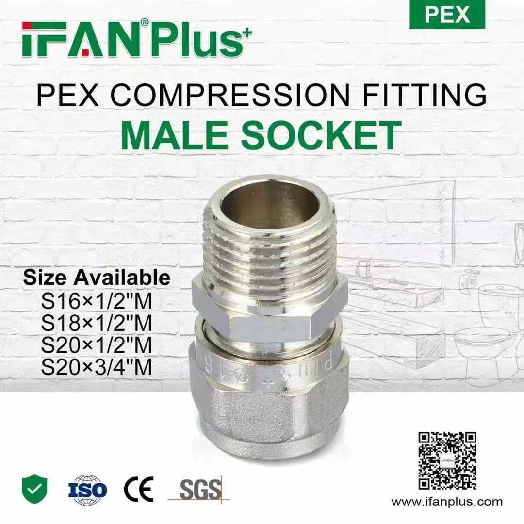 IFANPlus PEX compression fittings