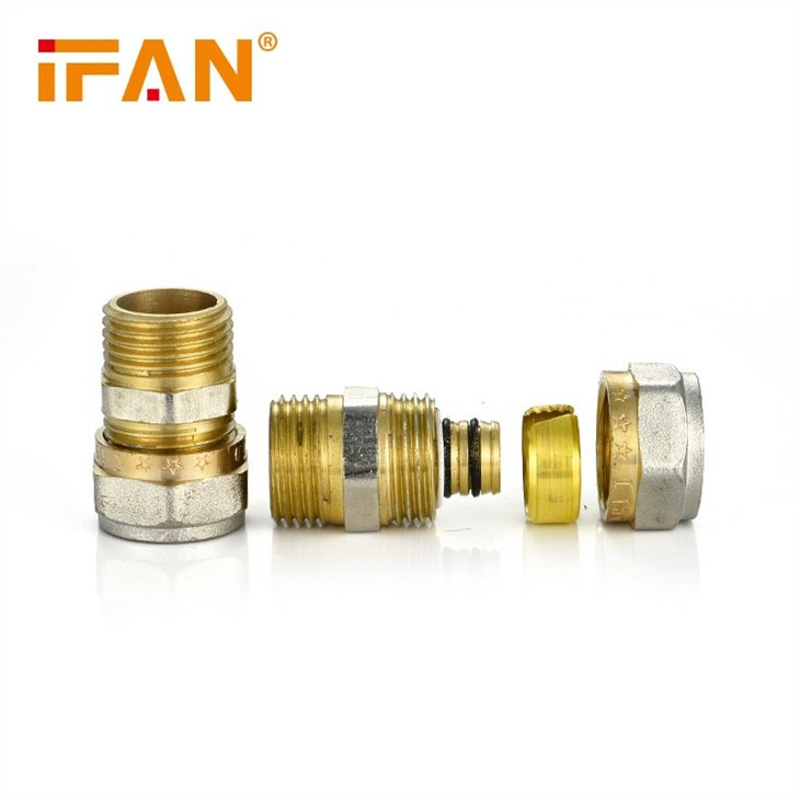 PEX Brass Compression Fitting