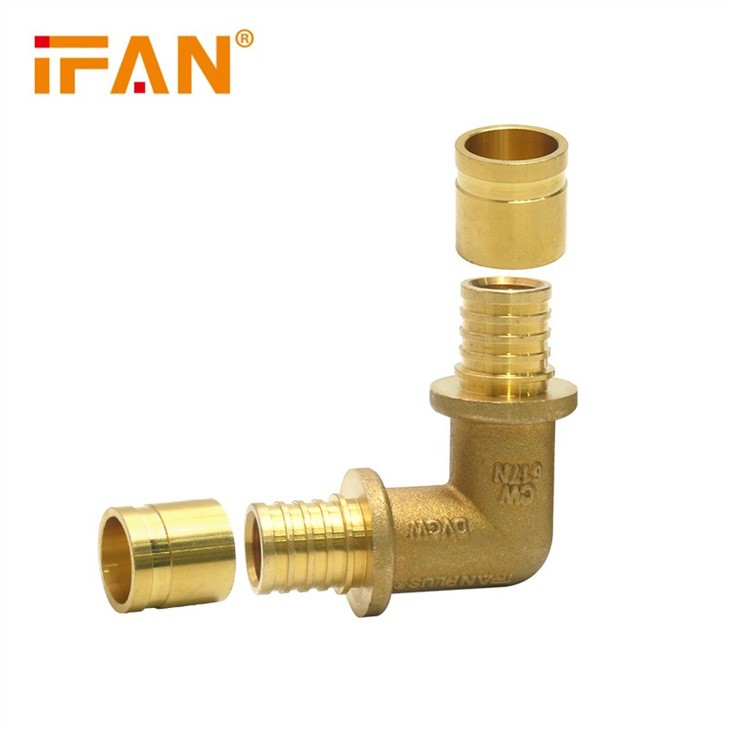 PEX Brass Sliding Elbow