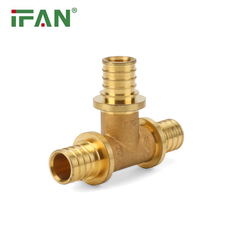 PEX Brass Sliding Fitting Tee