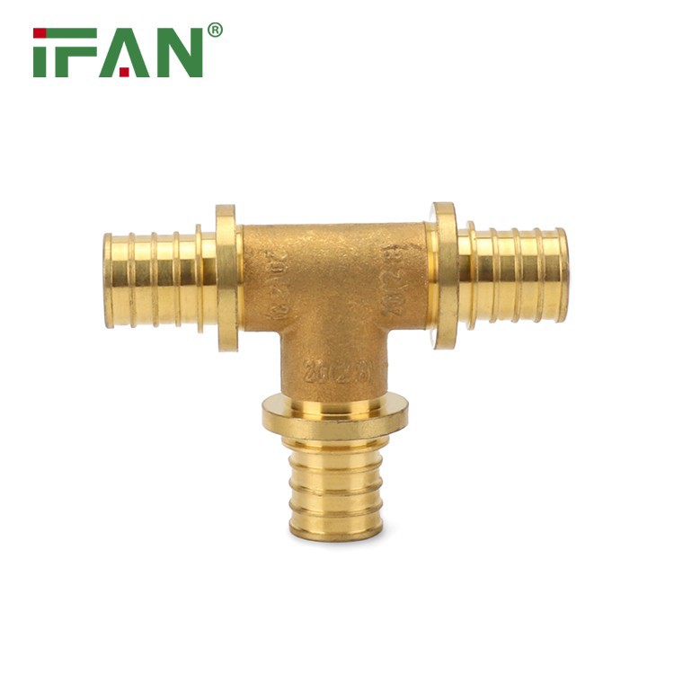 PEX Brass Sliding Fitting Tee