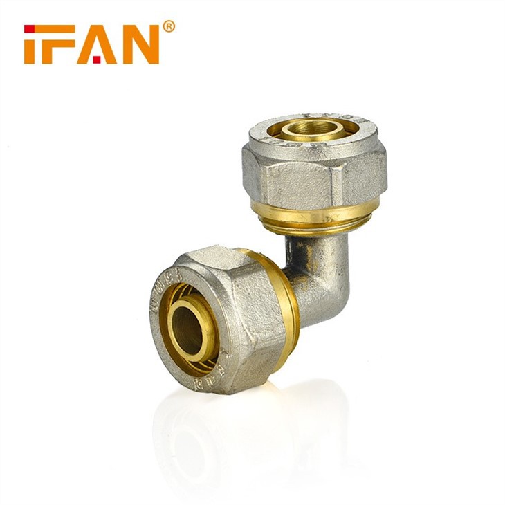 PEX Compression Fitting 90 Elbow