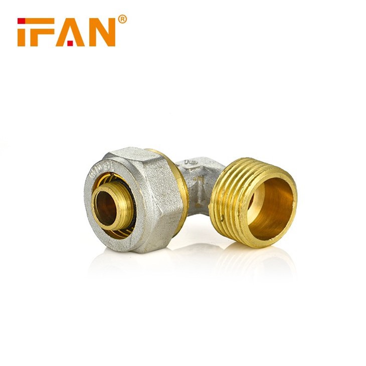 Brass Compression Elbow