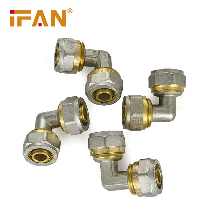 Brass Compression Elbow