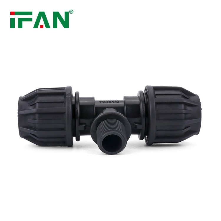 Plastic HDPE Pipe Fitting Tee