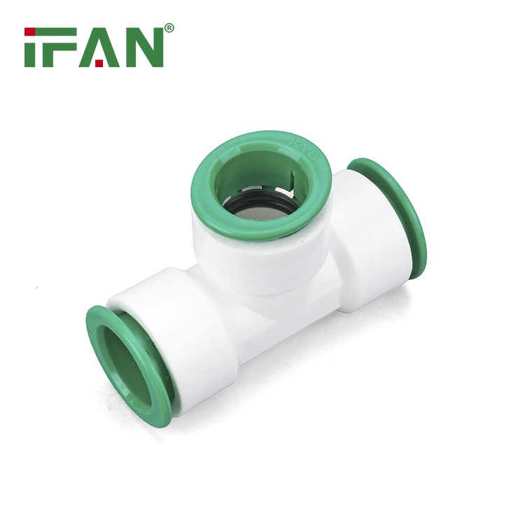 Plastic PPR Plumbing Fitting Tee