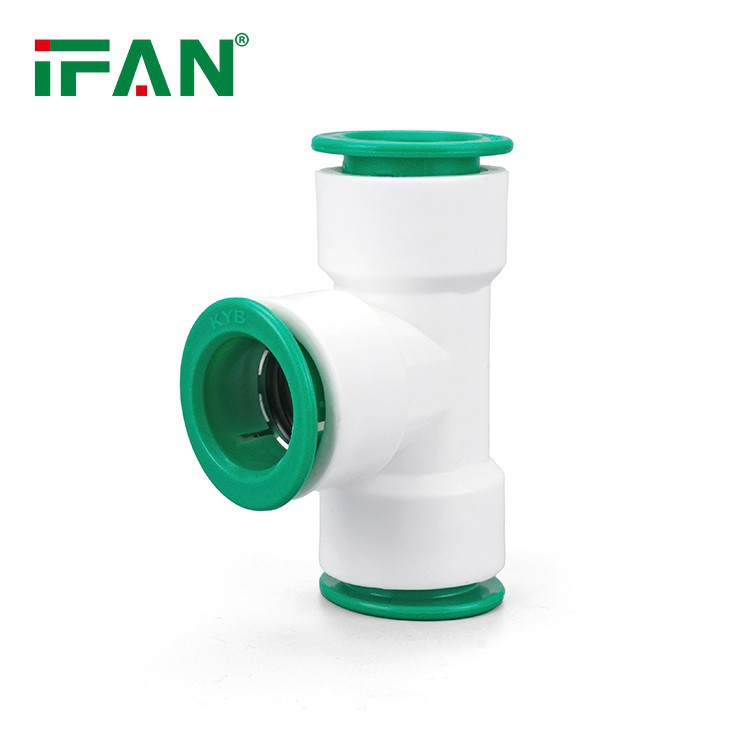 Plastic PPR Plumbing Fitting Tee