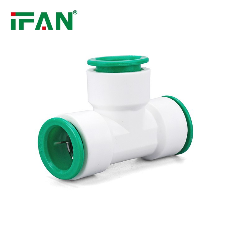 Plastic PPR Plumbing Fitting Tee