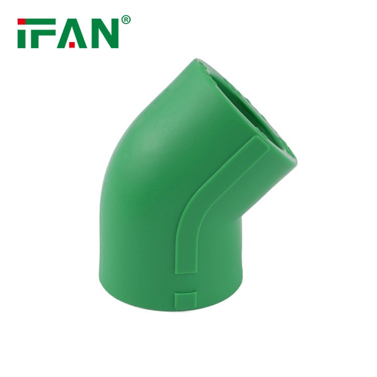 PN25 Green PPR Pipe Fitting Elbow