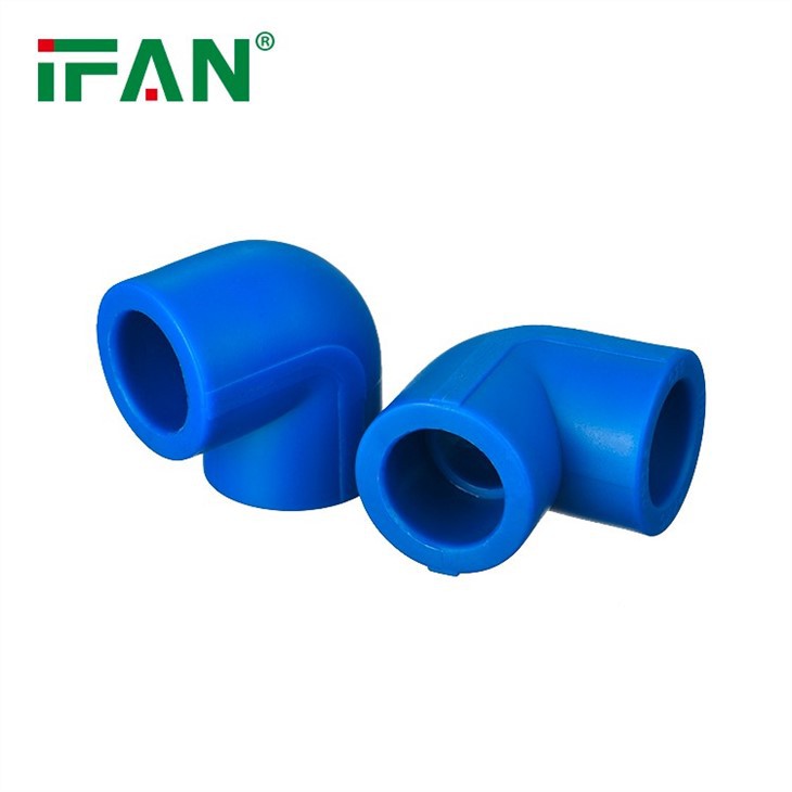 blue PPR Fitting Elbow