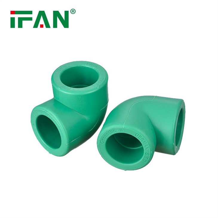 green PPR Fitting Elbow