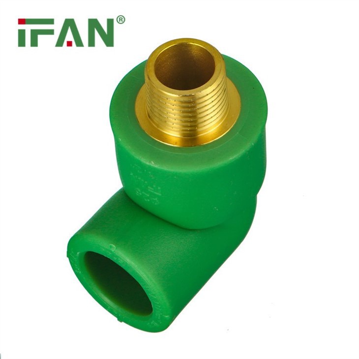 copper PPR Fitting Male Elbow