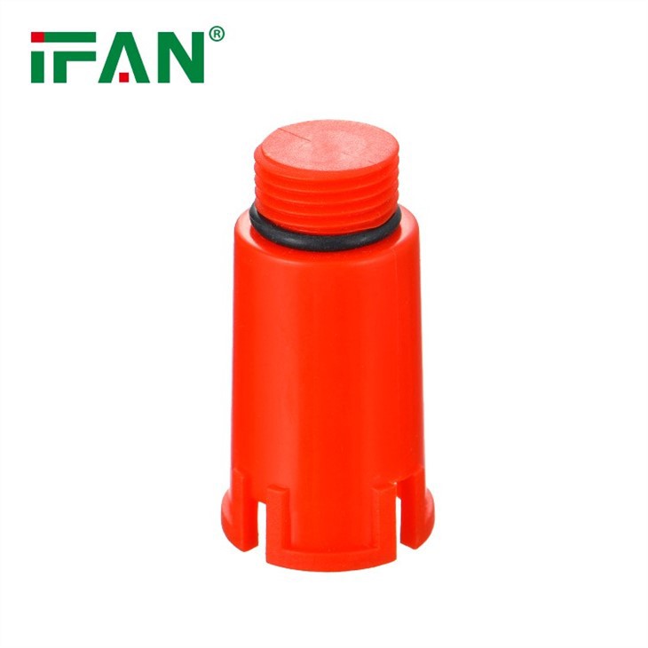 Red PPR Fitting Plug