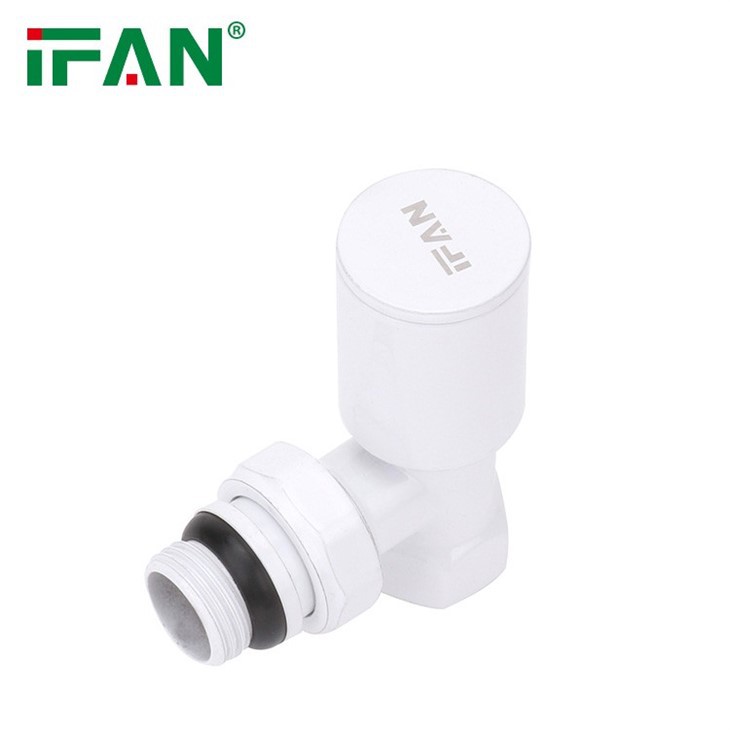 White Thermostat Valve